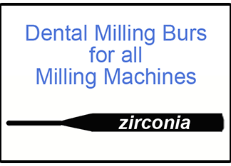 Zirconia Milling Burs