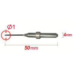 Arum - Zirconia - Shank 4mm
