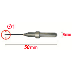 Arum - Zirconia - Shank 6mm